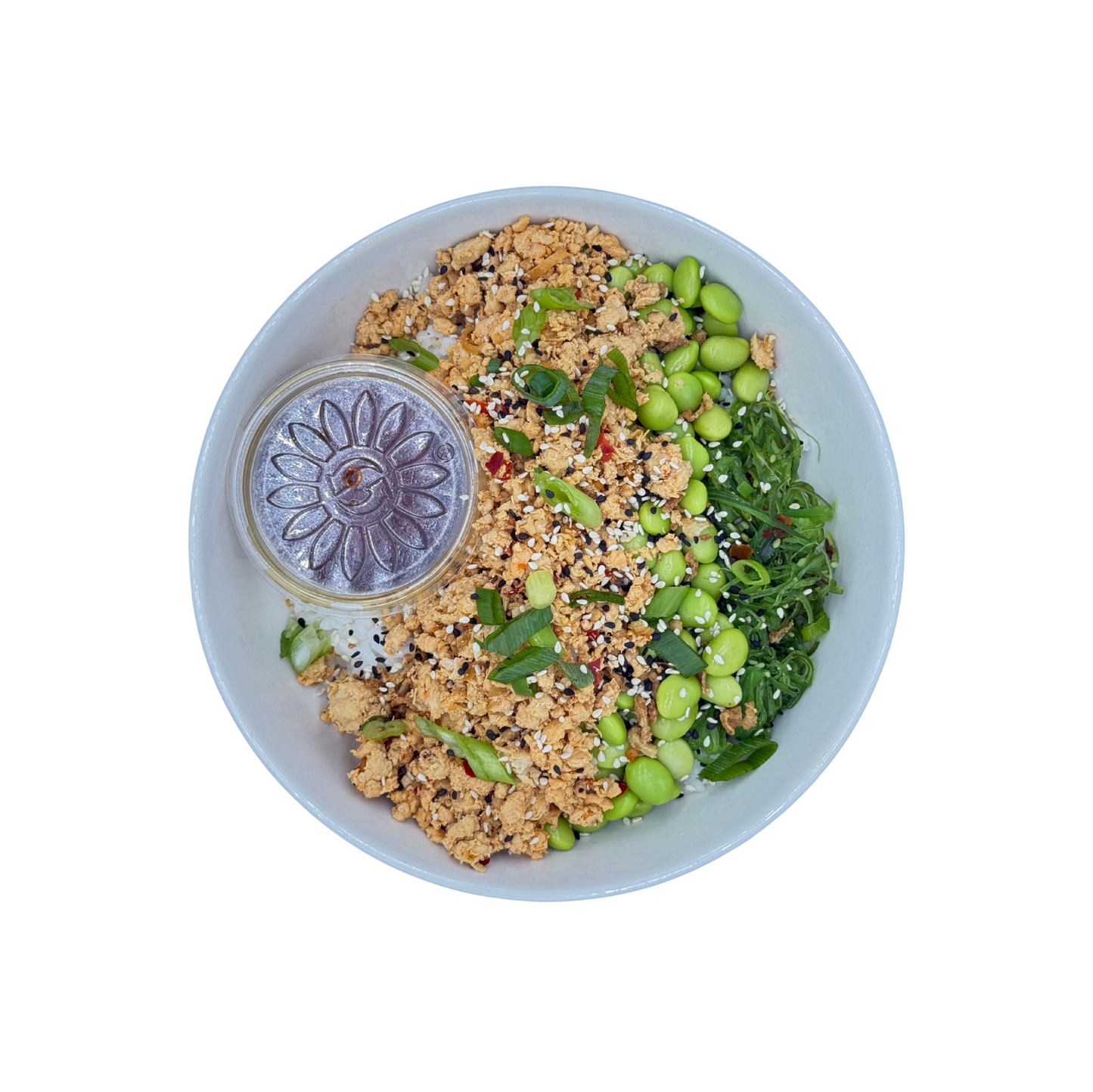 Japanese chicken sushi bowl