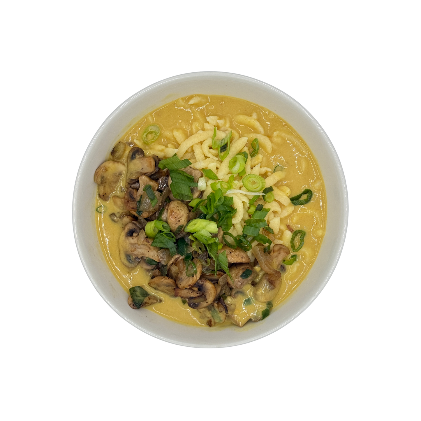 Swabian Spätzle Creamed Mushrooms