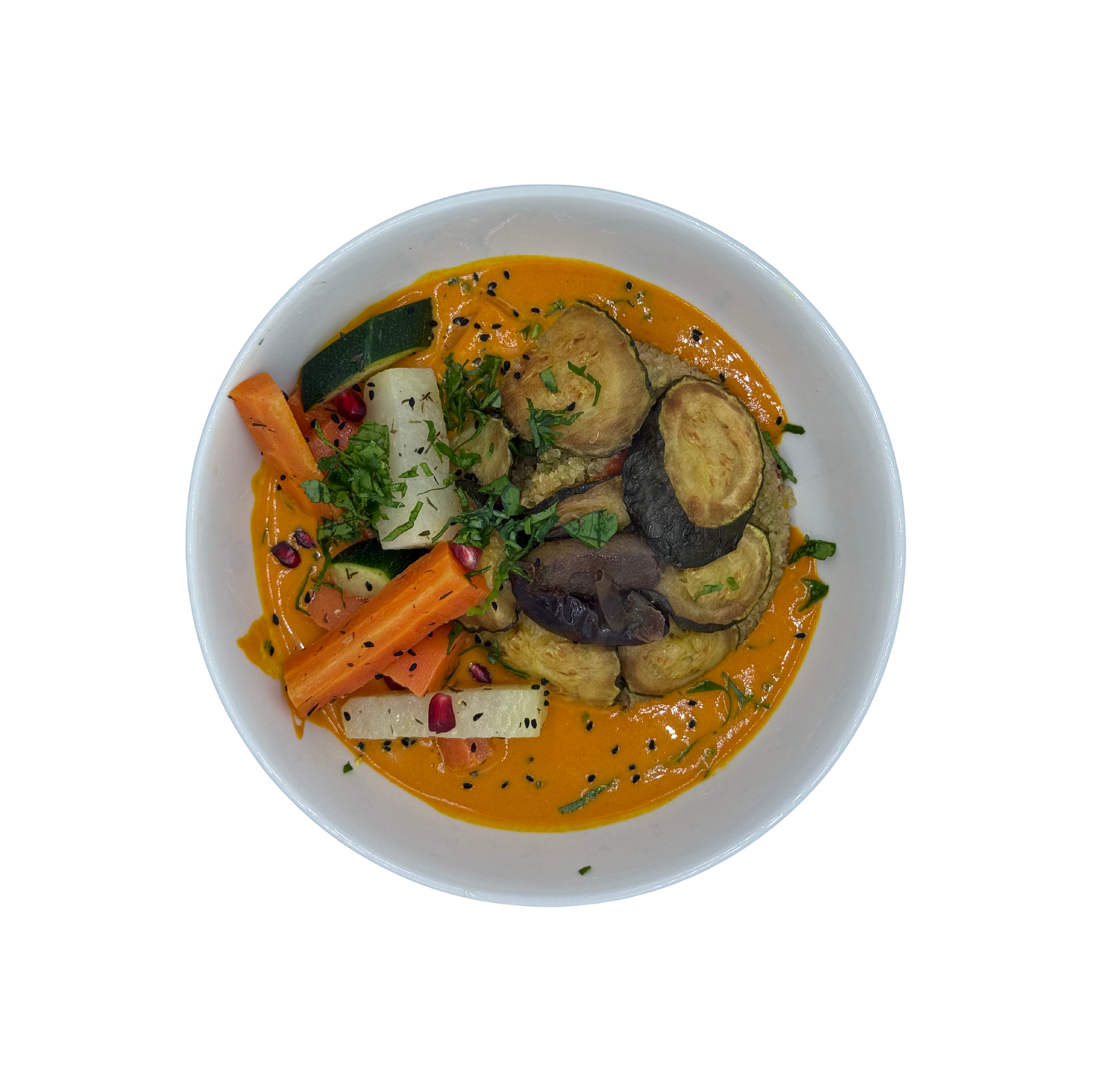 Orientalisches Quinoa-Zucchini Curry