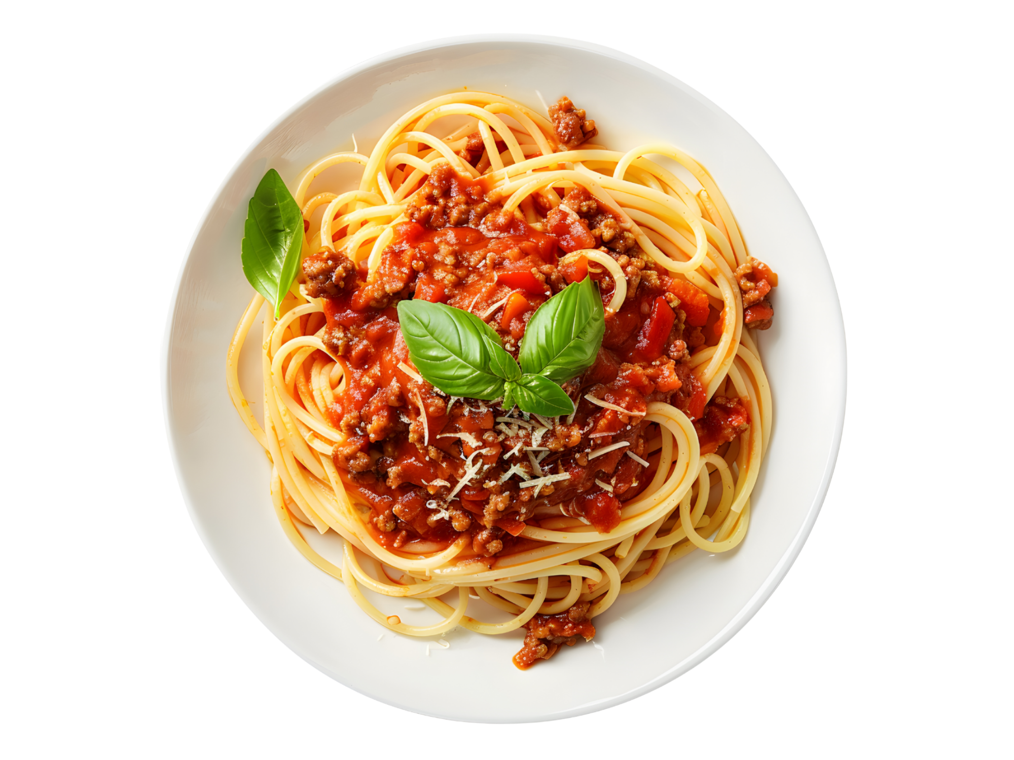 Spaghetti mit hausgemachter Bolognese-Sauce